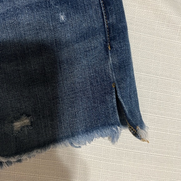 Polo Ralph Lauren Blue Low Rise Y2K Denim Shorts Size 28 - Picture 5 of 10